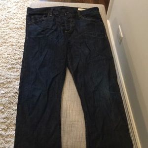 Rag & Bone Dark Blue Slim Fit Jeans